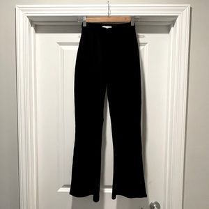 Urban Outfitters textured bell bottom pants